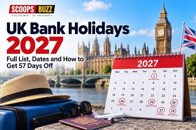 UK Bank Holidays 2027: England and Wales