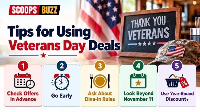 Tips for Using Veterans Day Deals