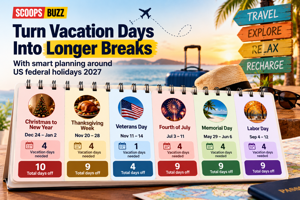 How to Turn Vacation Days Into Longer Breaks