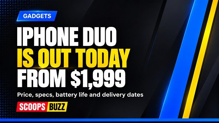 iPhone Duo is out today from $1,999 with price, specifications, battery life and delivery dates