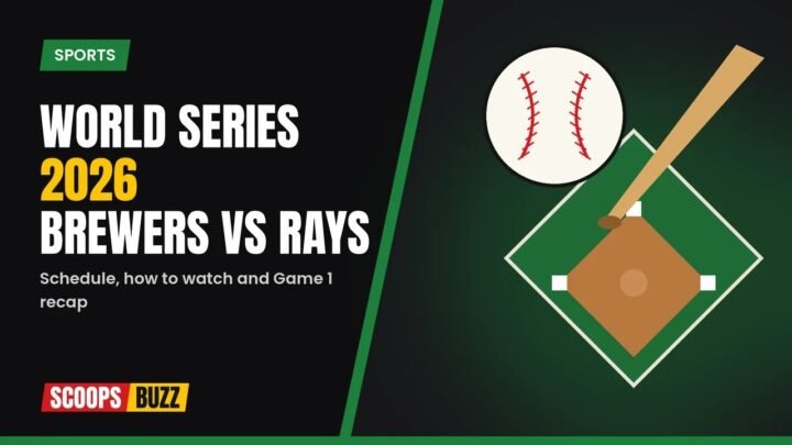 World Series 2026 Brewers vs Rays schedule