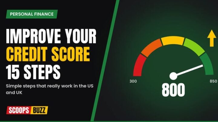 How to improve your credit score steps