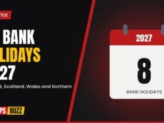 UK bank holidays 2027 full list of dates
