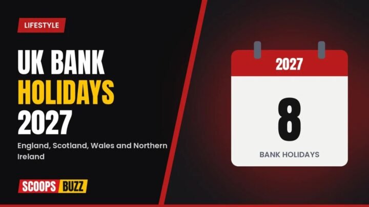UK bank holidays 2027 full list of dates
